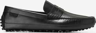 Cole Haan Mens Davies Grand Penny Driving Shoes - Black Size 10.5
