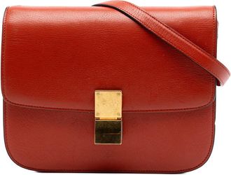 Celine Pre-owned Celine Medium Calfskin Classic Box Ladies NTFWE0AUUCE1EGYK