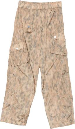 Ganni Mujer, Pantalones, Marr&oacute;n, Talla: S