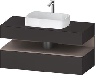 Duravit Qatego Meuble Sous-lavabo Sur Console, 1 Tiroir, 1 - Duravit