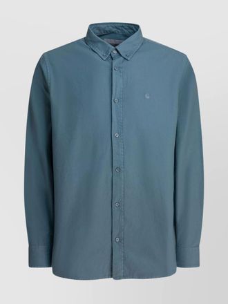 Carhartt Work in Progress long-sleeve cotton shirt