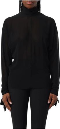 Dondup Dames, Tops, Zwart, Maat: XS Poliester