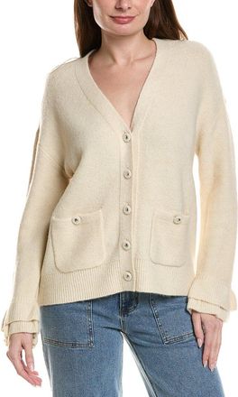 CeCe by Cynthia Steffe Ruffle Cuff Cardigan