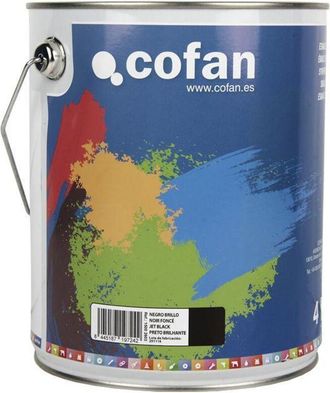 cofan Esmalte Sint&eacute;tico (4 L) Blanco Mate, Esmalte Sint&eacute;tico Al Disolvente Disponible En Una Amplia Gama De Colores Y Tonalidades Fabricado A Base De Resina