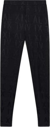 ALIX The Label Jacquard Legging - Dames - Leggings - Zwart - XS - Polyester - Broeken