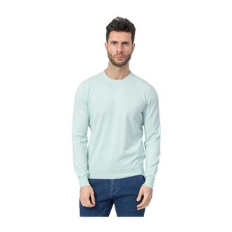 Gran Sasso Maglia Girocollo - male - Gran Sasso - Round-neck Knitwear - Green - 2XL - Knitwear