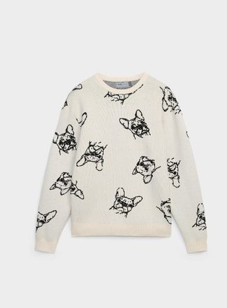 Djab Mens Jacquard pattern sweater