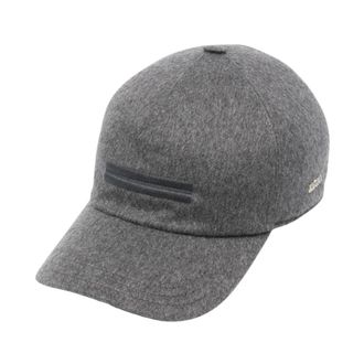 Ermenegildo Zegna Oasi Cashmere Baseballpet - Heren - Accessoires - Grijs - Maat: M Kasjmier