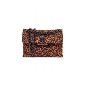 Kurt Geiger Tassen, Dames, Bruin, ONE Size, Leer, Mini Kensington Tas