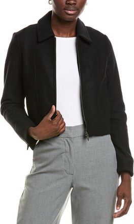 Marc Cain Solid Wool Jacket