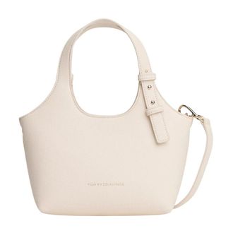 Tommy Hilfiger Metallic Logo Pebbled Mini Tote