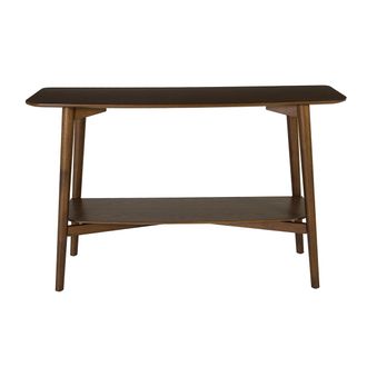 Miliboo Console De Madera Oscura L120 Cm Cendy
