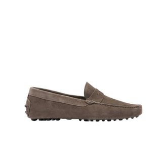 Scarosso Schoenen, Heren, Bruin, 43 1/2 EU, Leer, Penny Driving Loafers