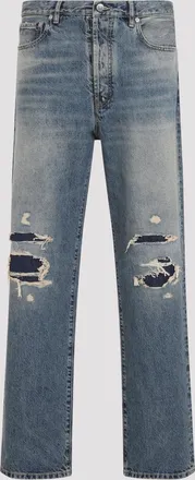 Maison Margiela noodlijdende denimbroek