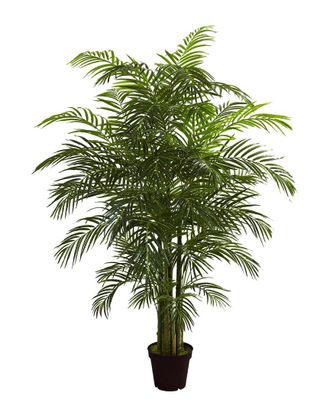 Nearly Natural 6.5ft Indoor/Outdoor UV-Resistant Areca Palm