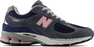 New Balance Mens 2002R TRAINER GRAPHITE/DOUBLE BUBBLE - Grey Cotton - Size UK 10