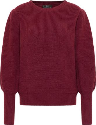 Faina Gebreide trui Dames Donker kersenrood