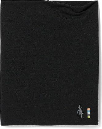 Smartwool Thermal Merino Reversible Neck Gaiter Scarves Black, Merino/Wool