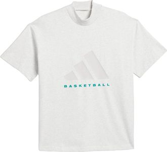 adidas Basketball T-shirt Asia Sizing Light Grey IW5645