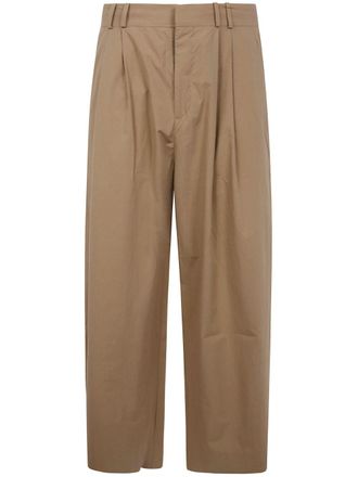 STUDIO NICHOLSON Katoenen broek - Bruin