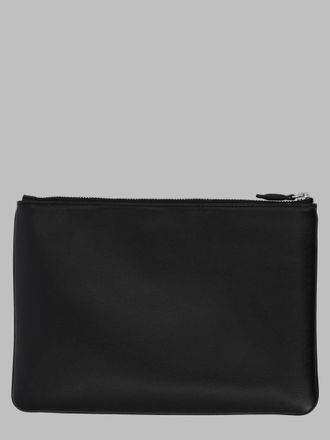 Kenzo Mens Clutch Tulip Leather Black Cow Bags