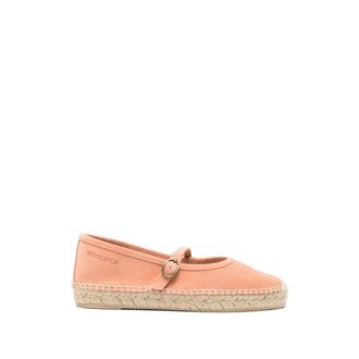 Woolrich Espadrilles, female, Pink, Size: 10 US Suede Leather Ballets