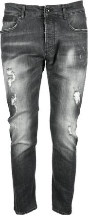 Costume National Hedendaagse jeans - Heren - Slim Fit Jeans - Zwart - W31 - Katoen - Jeans
