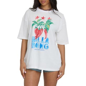 Billabong Freshest Pick Graphic T-Shirt in Salt Crystal at Nordstrom, Size X-Small