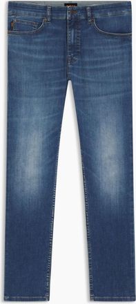 HUGO BOSS Mens BOSS Orange Delaware BO Jeans 422 Medium Blue - Navy - Size: 30/32/32
