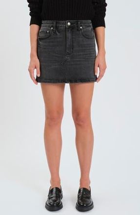 Daze Malibu Denim Miniskirt in Spade at Nordstrom Rack, Size 26