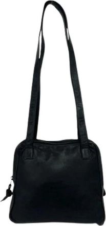 Loewe Pre-owned Shoulder Bag - Dames - Vintage Schoudertas - Zwart - ONE Size - Leer - Vintage