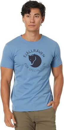 Fj&auml;llr&auml;ven Fox T-Shirt Mens Clothing Dawn Blue : 2XL, Polyester/Jersey/Cotton