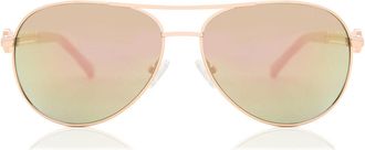 Guess GF6088 28U Mens Sunglasses Gold Size 60