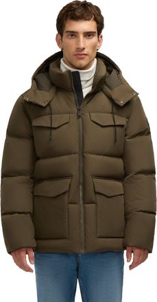 Pajar Mens Miles Midweight Puffer Jacket with Removable Hood