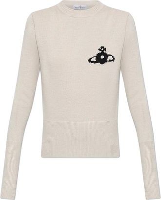 Vivienne Westwood Truien & Vesten, Dames, Roze, M, Wol, Katie Wol Trui