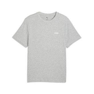Puma T-shirt Essentials con logo piccolo da uomo, Abbigliamento, Grigio, M