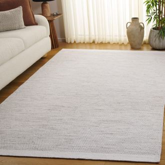 Safavieh Vermont Hand Made Area Rug, Ivory / Beige Solid / Tonal Style