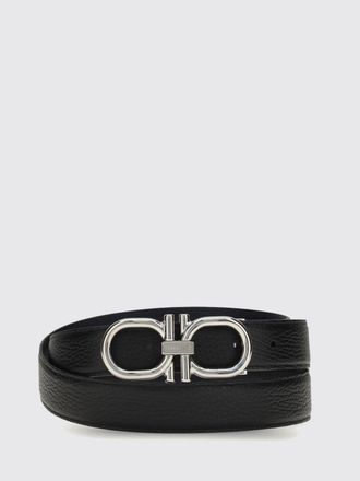 Ferragamo Cintura Gancini Ferragamo reversibile in pelle