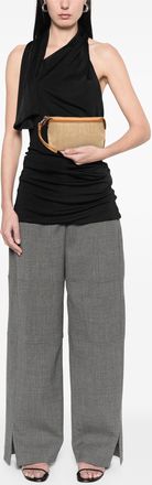 Burberry Pre-owned Womens Canvas Wristlet Clutch - Beige Textile - One Size