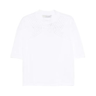 Tela Cotton T-Shirt - female - Tela - T-Shirts - White - XS - Tops