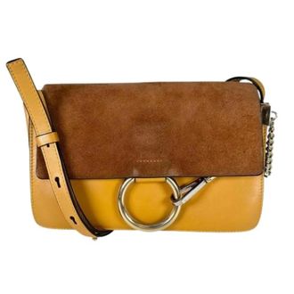 Chlo&eacute; Pre-owned Cross Body Bags, female, Brown, Size: ONE SIZE Pre-owned Leather Shoulder Bag