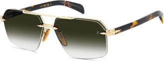 David Beckham DB 7170/S 0NR/8Z Mens Sunglasses Gold Size 61