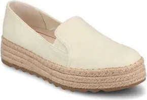 Journee Collection Catalina Espadrille Sneaker in Bone at Nordstrom Rack, Size 11