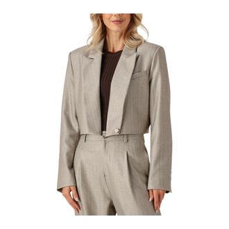 Ibana Dames, Jassen, Beige, Maat: L Poliester