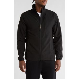 90 Degree by Reflex City Lite Tradewinds Windbreaker Jacket in Black at Nordstrom Rack, Size Xx-Large