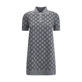 Gucci Mujer, Vestidos, Gris, Talla: S