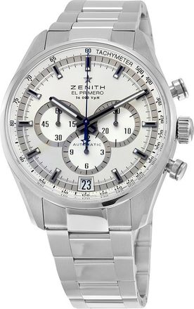 Zenith Pre-owned Zenith El Primero Chronograph Automatic Silver Dial Mens Watch 03.2040.400/04.M2040