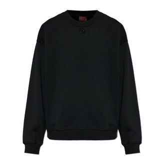 Diesel Sweatshirts, male, Black, Size: XL S-Boxt-Dco Sweatshirt