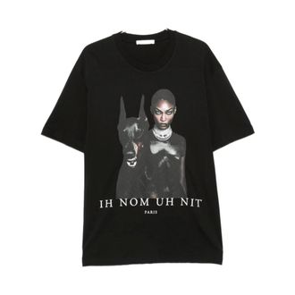 Ih Nom Uh Nit IH NOM UH Nit, Uomo, Top, Nero, M, new