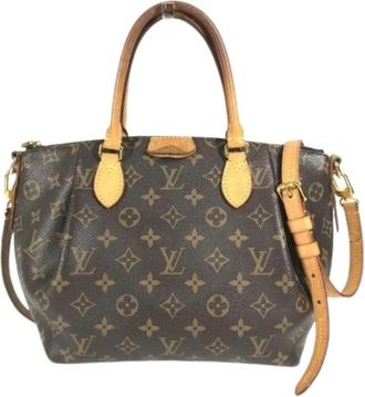 Louis Vuitton Pre-owned Vintage Canvas Handtas - Dames - Vintage Handtas - Bruin - ONE Size - Vintage